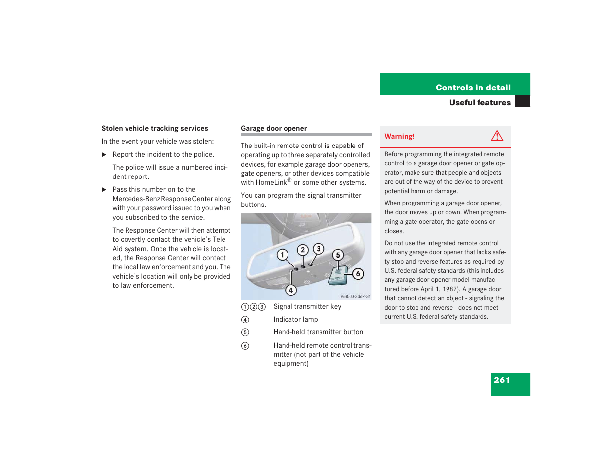 Mercedes-Benz 2004 E 55 AMG User Manual | Page 262 / 451