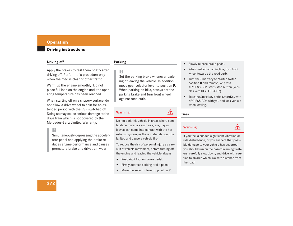 Mercedes-Benz 2004 E 55 AMG User Manual | Page 273 / 451