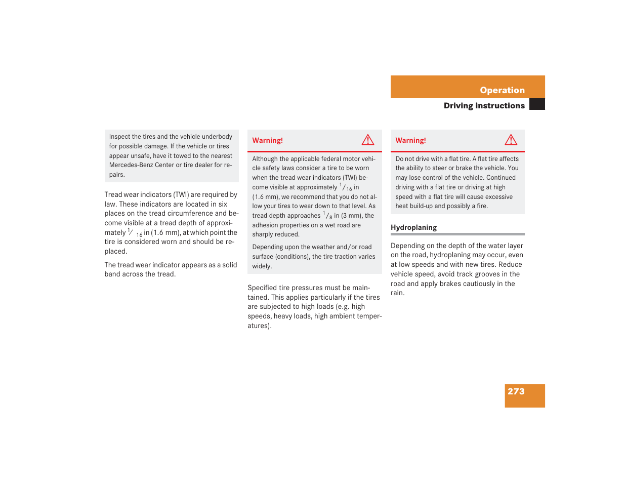 Mercedes-Benz 2004 E 55 AMG User Manual | Page 274 / 451