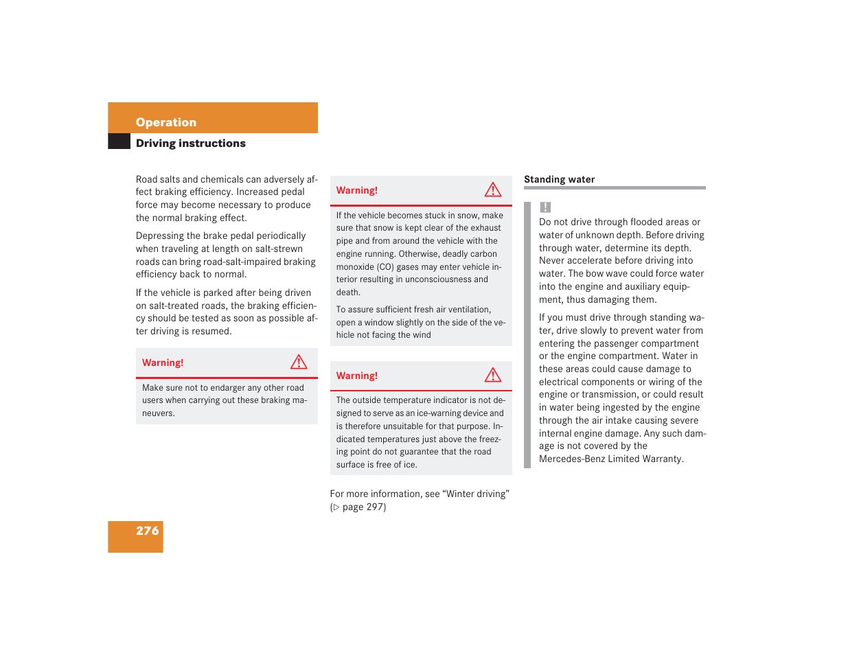 Mercedes-Benz 2004 E 55 AMG User Manual | Page 277 / 451