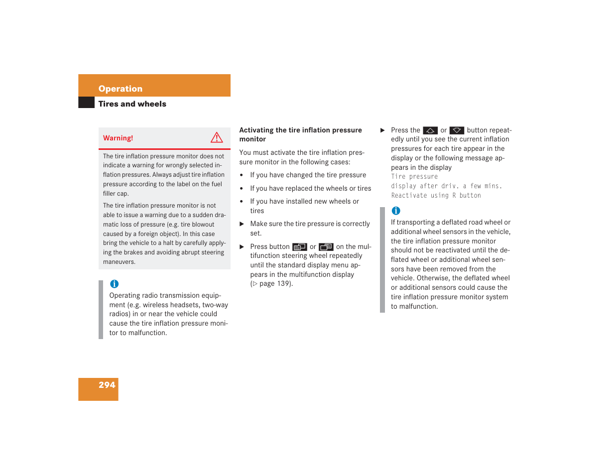 Mercedes-Benz 2004 E 55 AMG User Manual | Page 295 / 451