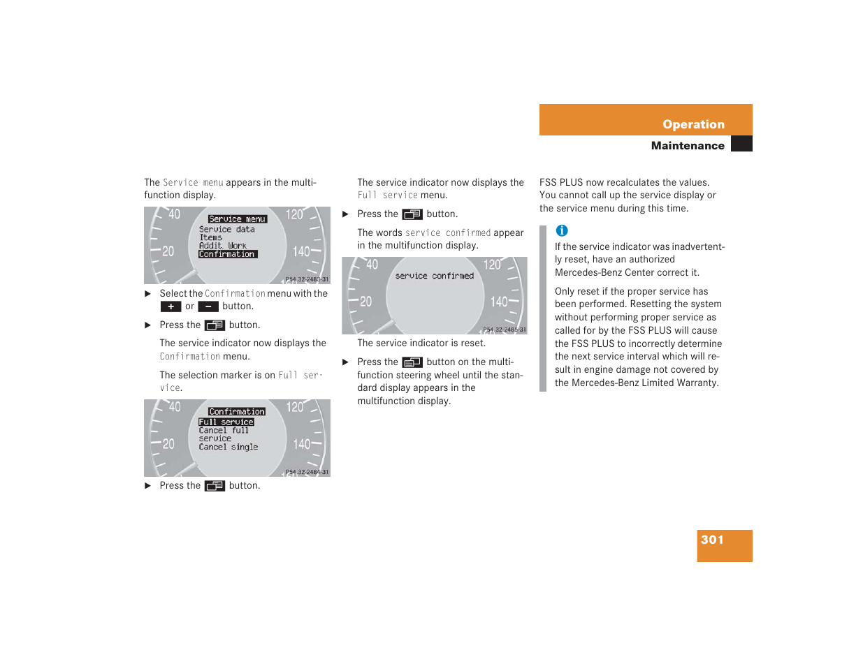 Mercedes-Benz 2004 E 55 AMG User Manual | Page 302 / 451