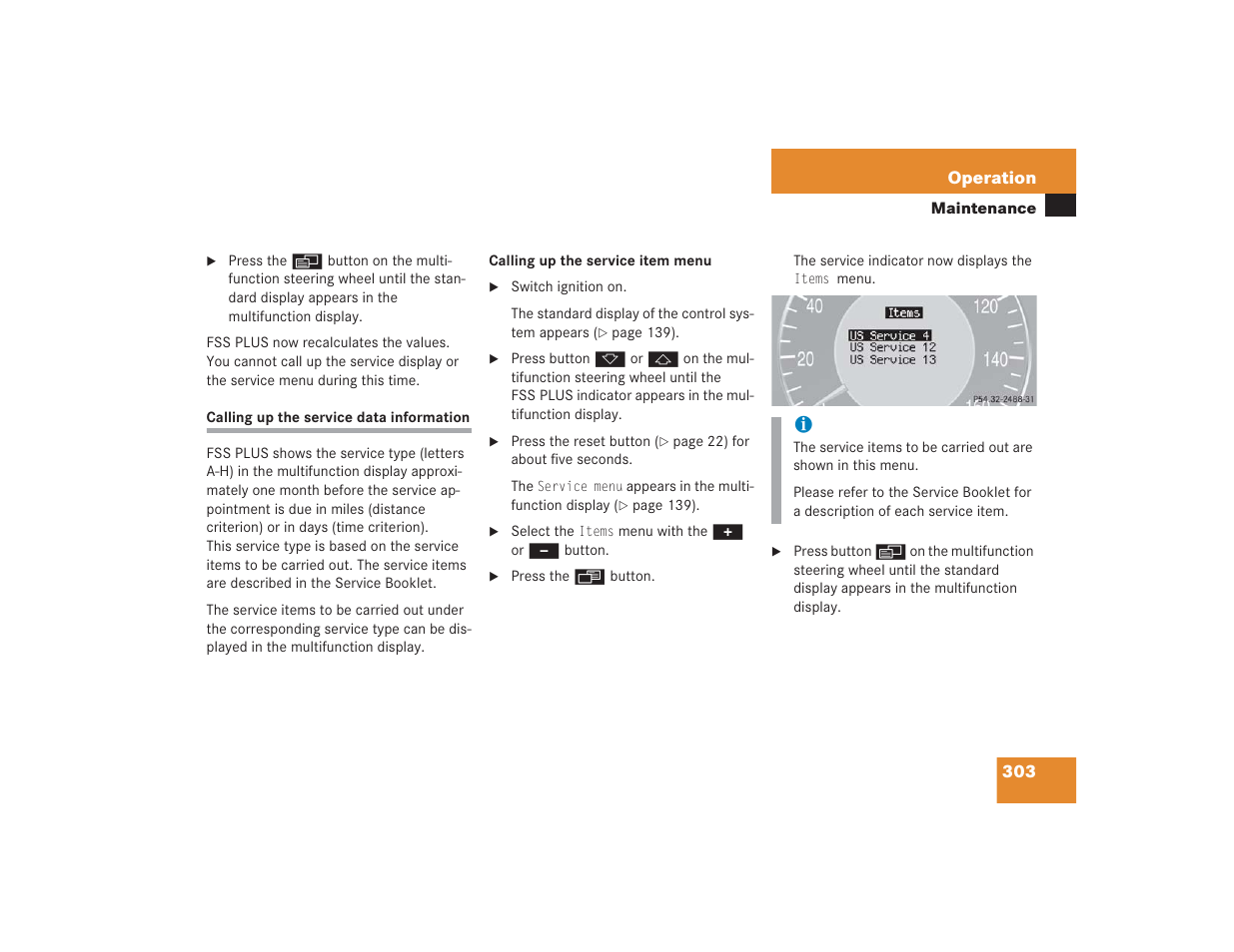 Mercedes-Benz 2004 E 55 AMG User Manual | Page 304 / 451