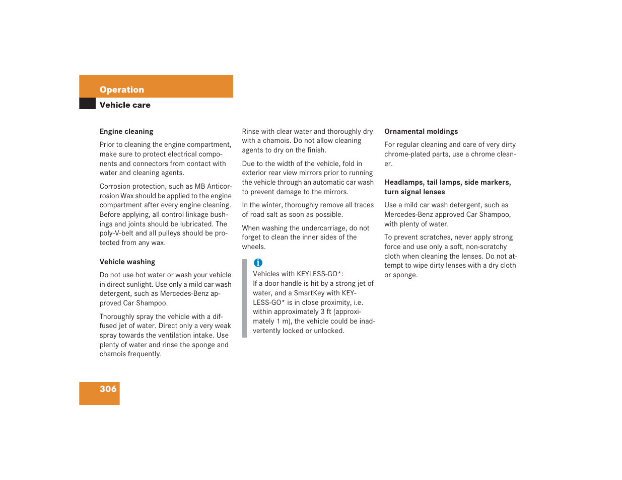 Mercedes-Benz 2004 E 55 AMG User Manual | Page 307 / 451