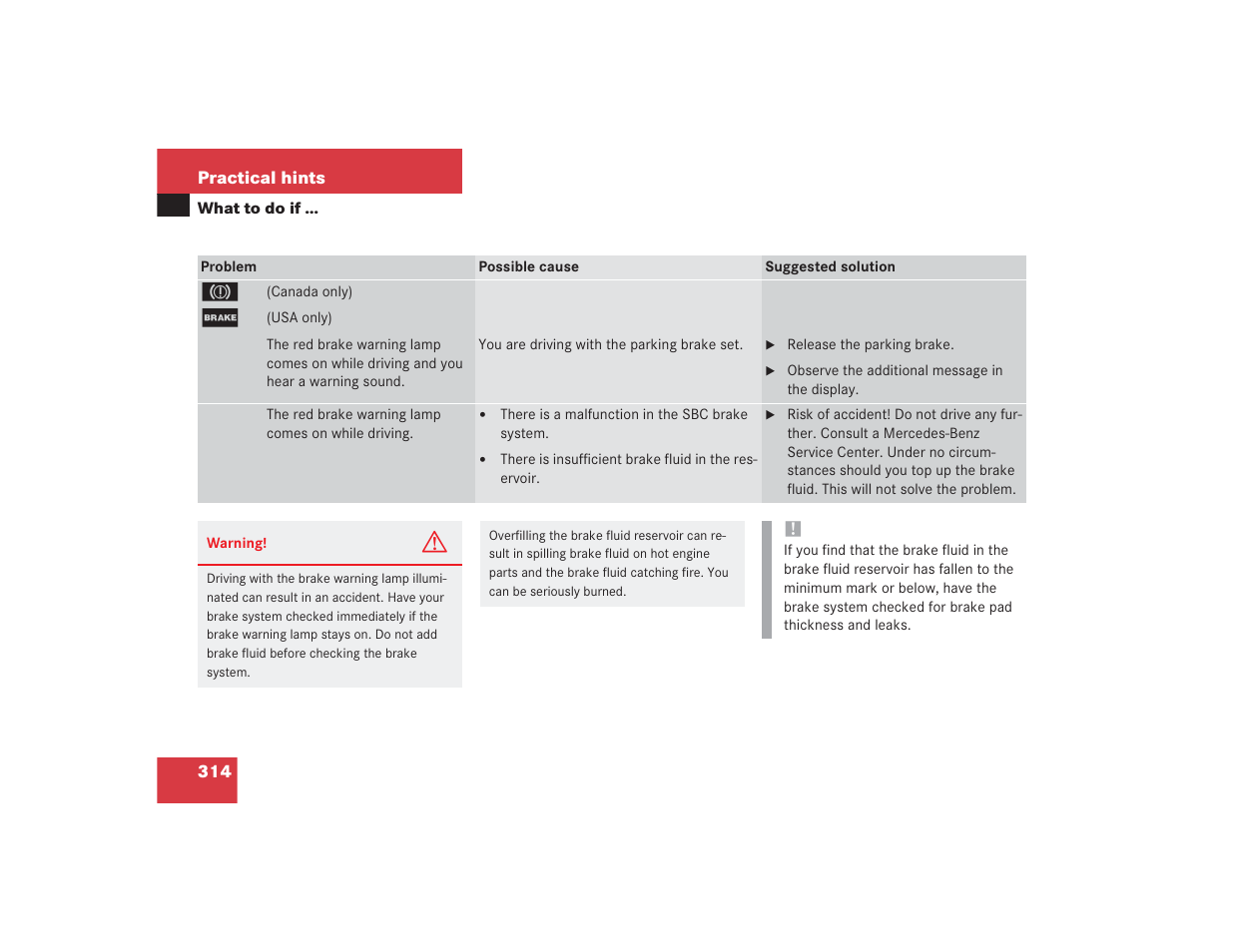 Mercedes-Benz 2004 E 55 AMG User Manual | Page 315 / 451