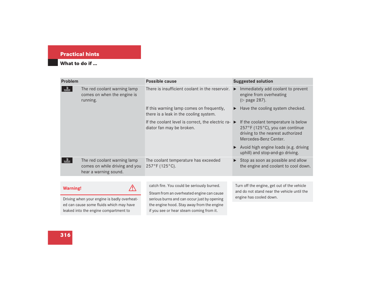 Mercedes-Benz 2004 E 55 AMG User Manual | Page 317 / 451