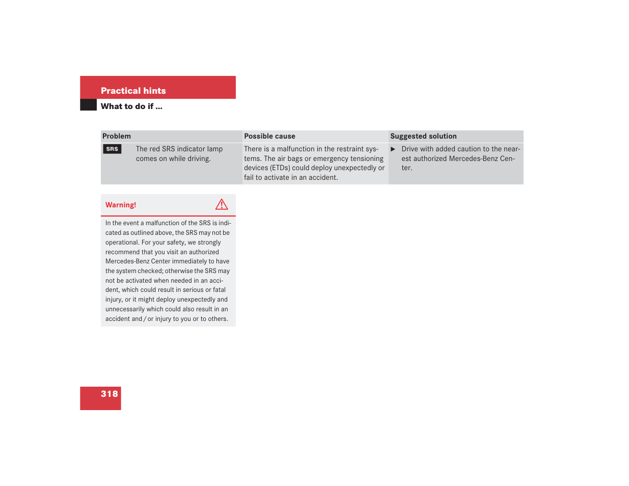 Mercedes-Benz 2004 E 55 AMG User Manual | Page 319 / 451