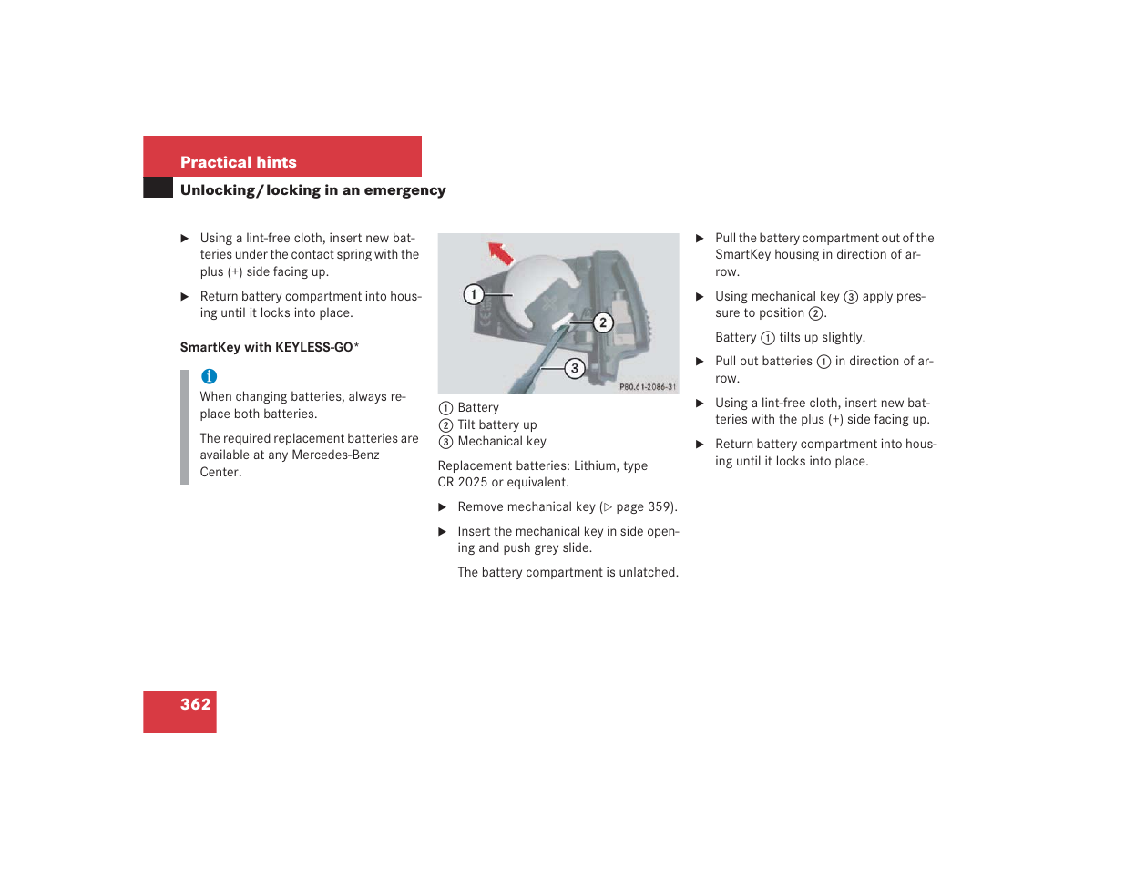 Mercedes-Benz 2004 E 55 AMG User Manual | Page 363 / 451