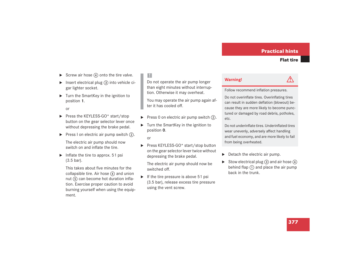 Mercedes-Benz 2004 E 55 AMG User Manual | Page 378 / 451