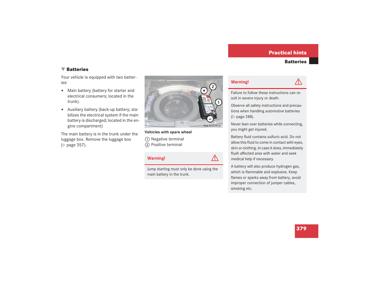 Mercedes-Benz 2004 E 55 AMG User Manual | Page 380 / 451