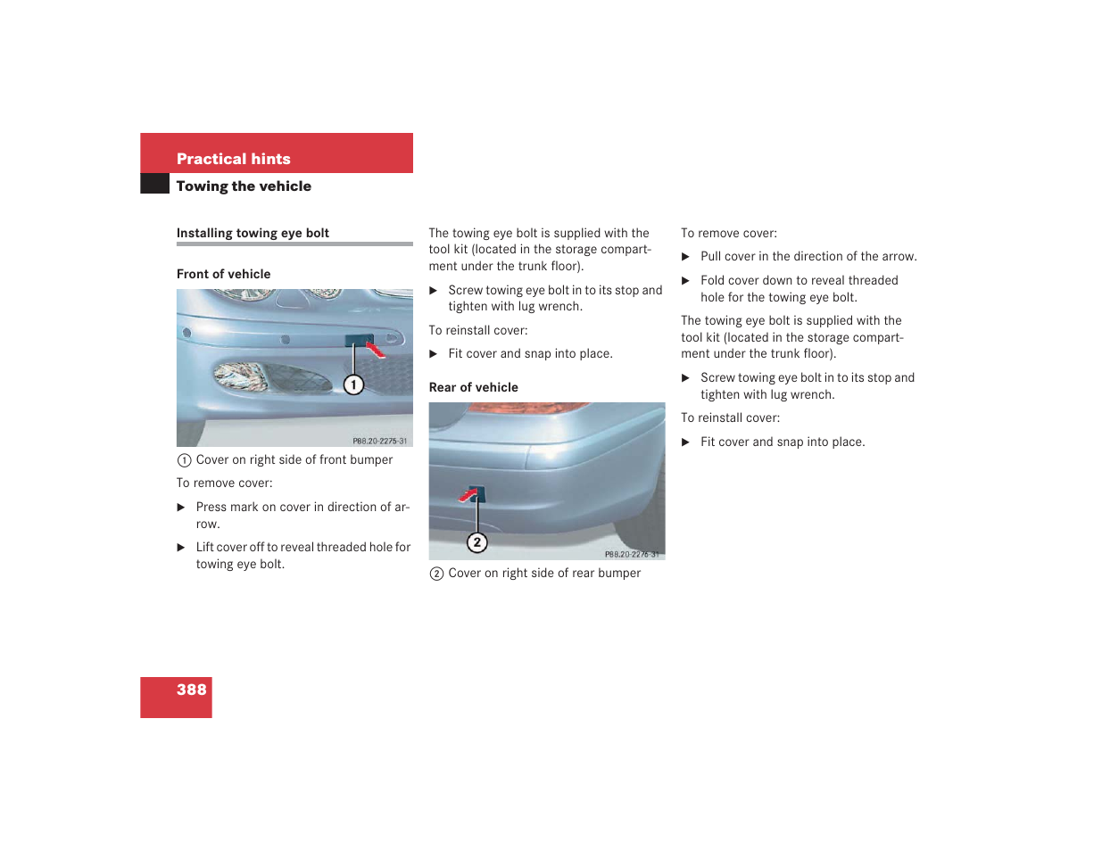 Mercedes-Benz 2004 E 55 AMG User Manual | Page 389 / 451