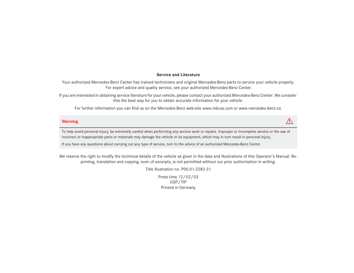 Mercedes-Benz 2004 E 55 AMG User Manual | Page 450 / 451