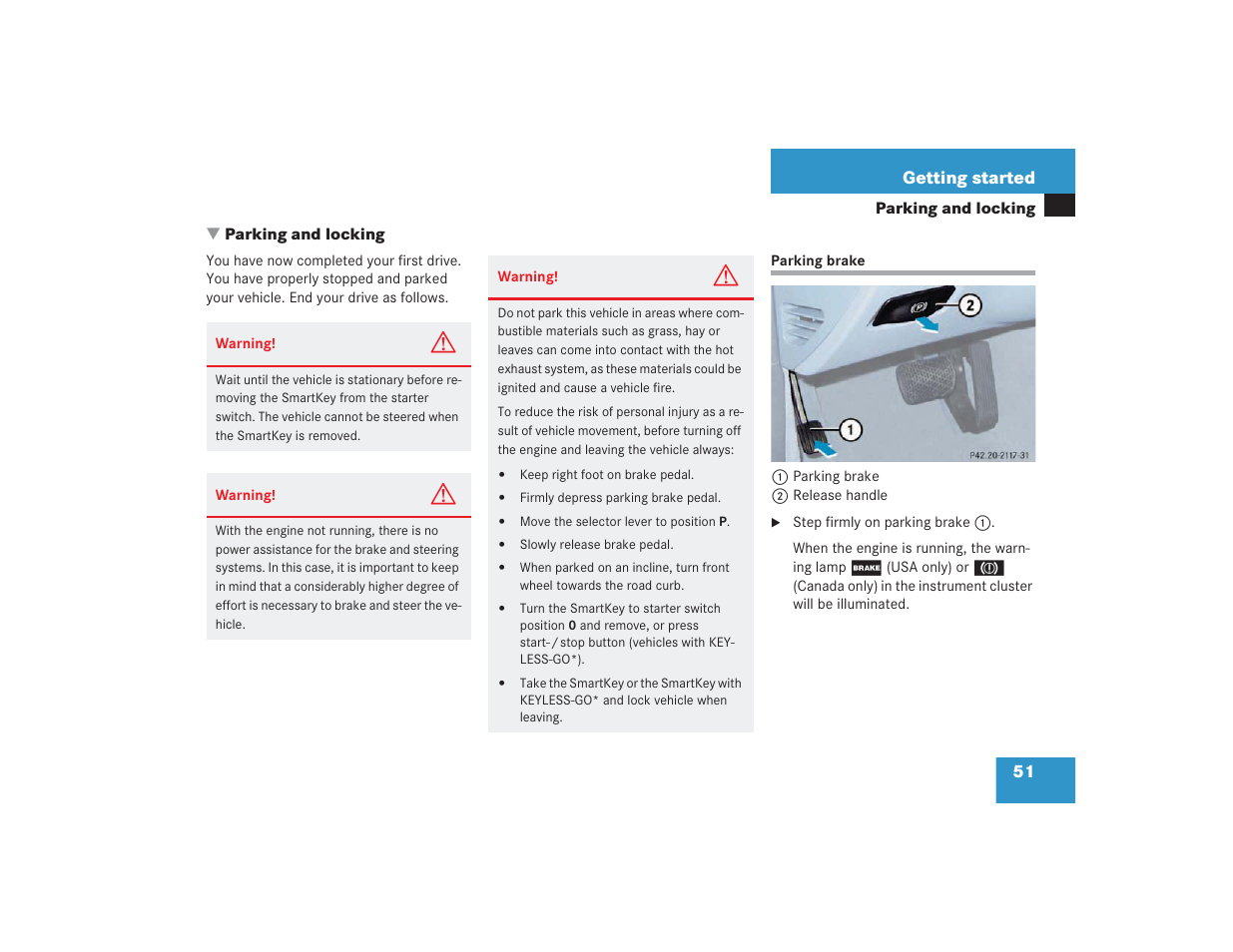Mercedes-Benz 2004 E 55 AMG User Manual | Page 52 / 451