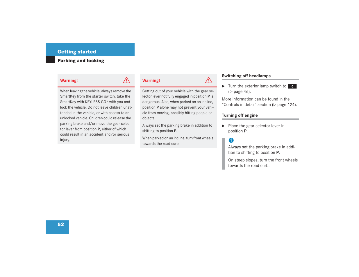 Mercedes-Benz 2004 E 55 AMG User Manual | Page 53 / 451