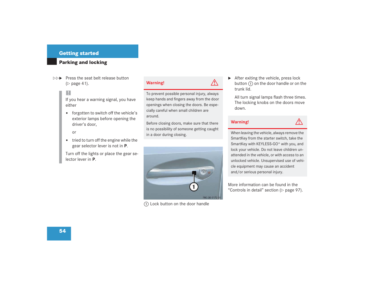 Mercedes-Benz 2004 E 55 AMG User Manual | Page 55 / 451