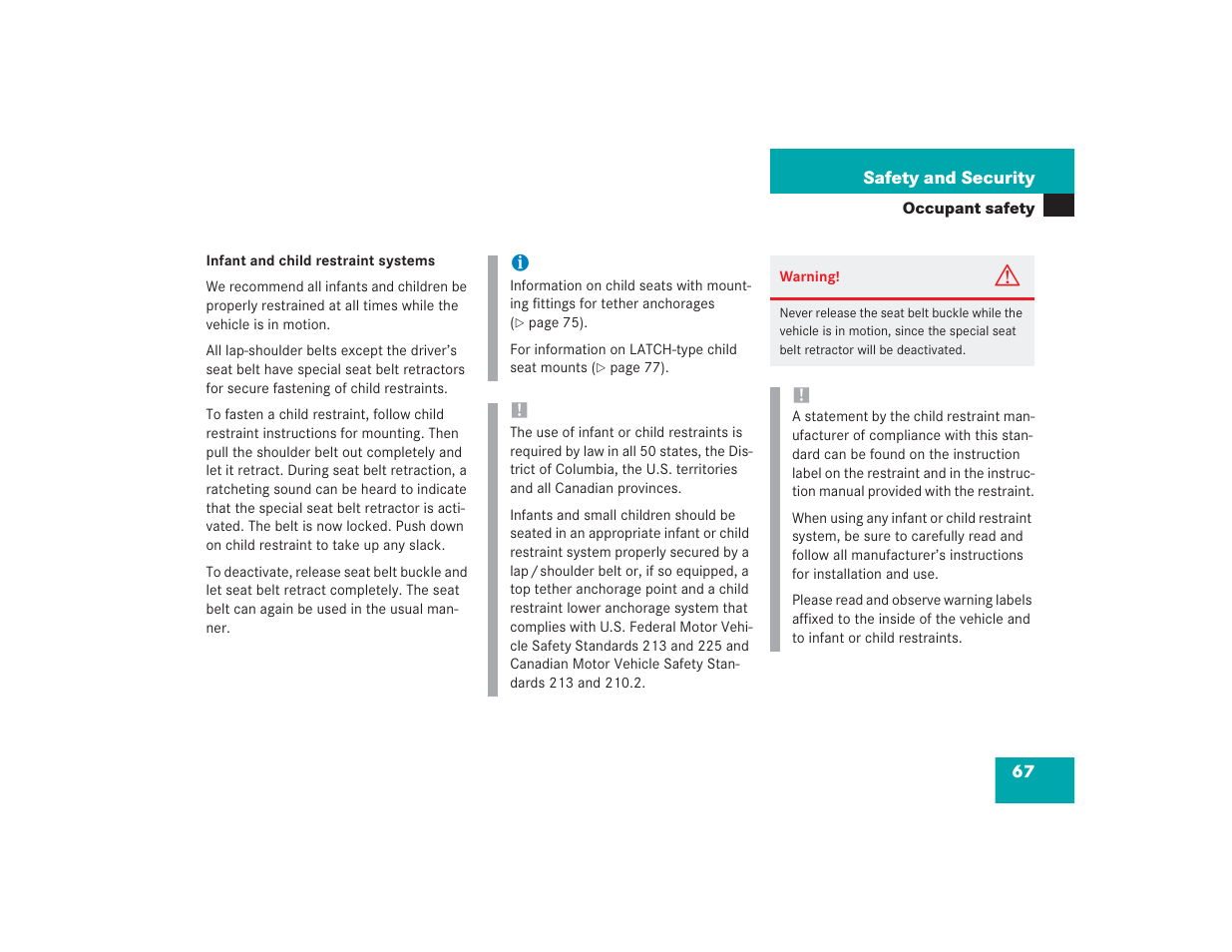 Mercedes-Benz 2004 E 55 AMG User Manual | Page 68 / 451