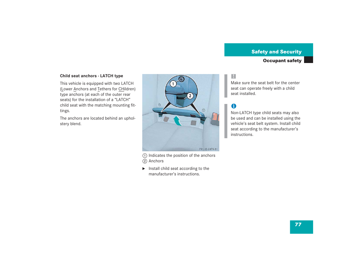 Mercedes-Benz 2004 E 55 AMG User Manual | Page 78 / 451