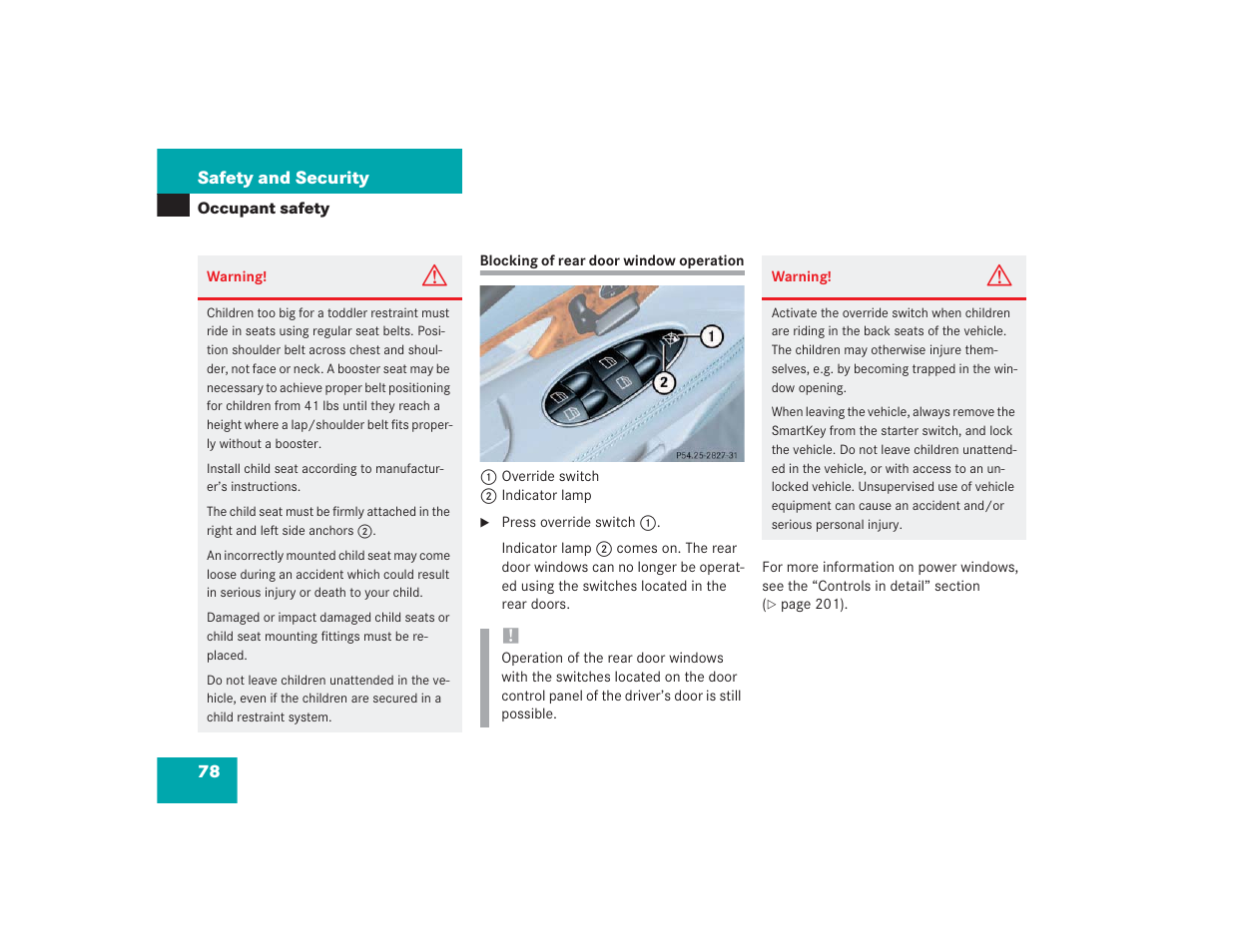 Mercedes-Benz 2004 E 55 AMG User Manual | Page 79 / 451