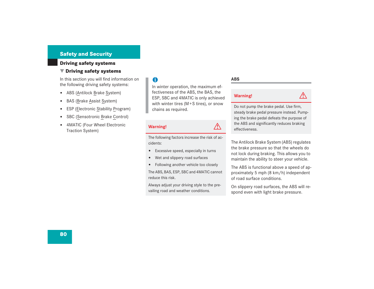 Mercedes-Benz 2004 E 55 AMG User Manual | Page 81 / 451