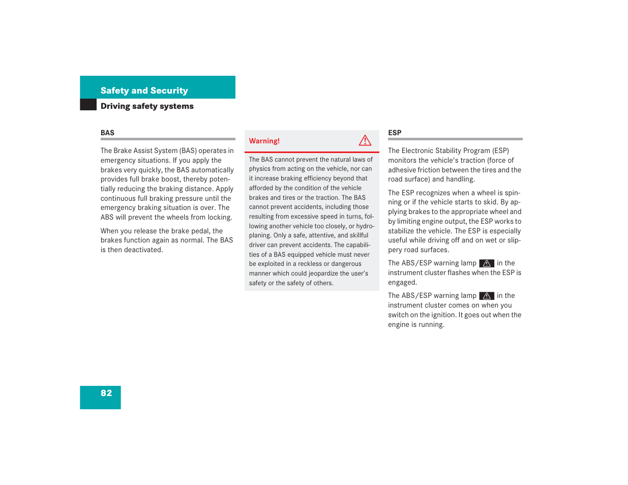 Mercedes-Benz 2004 E 55 AMG User Manual | Page 83 / 451