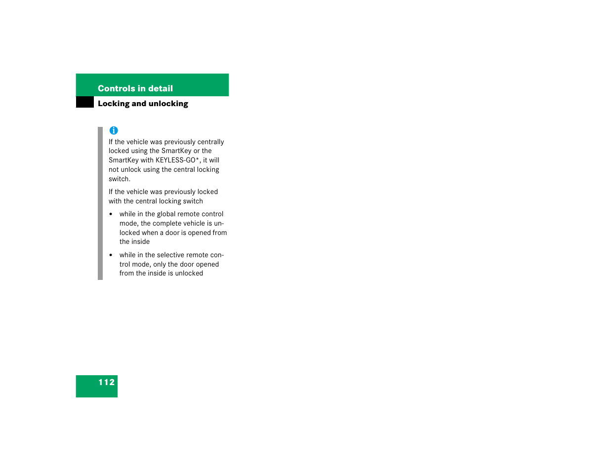 Mercedes-Benz SL-Class User Manual | Page 114 / 474