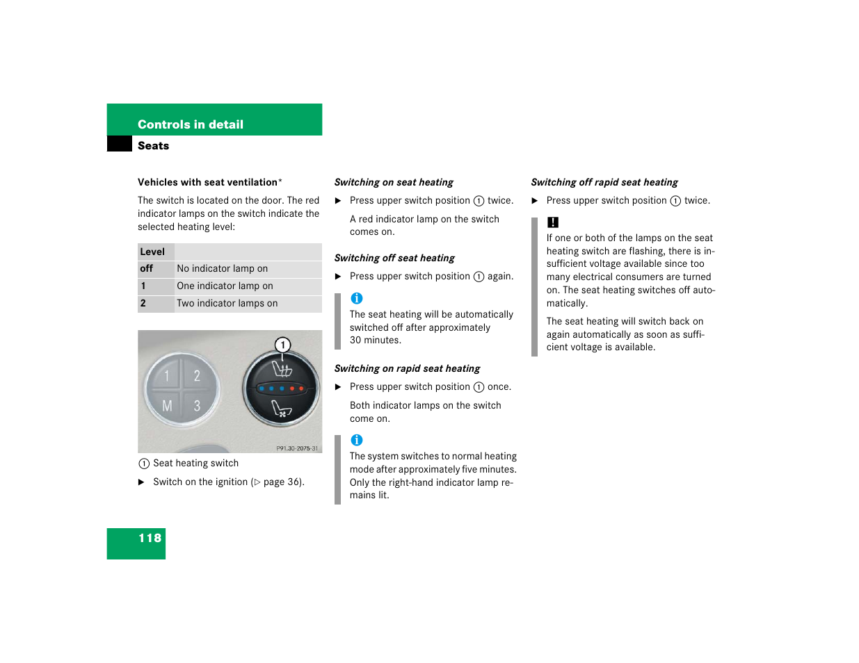 Mercedes-Benz SL-Class User Manual | Page 120 / 474