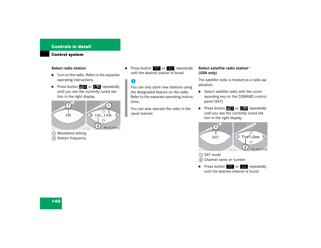 Mercedes-Benz SL-Class User Manual | Page 142 / 474