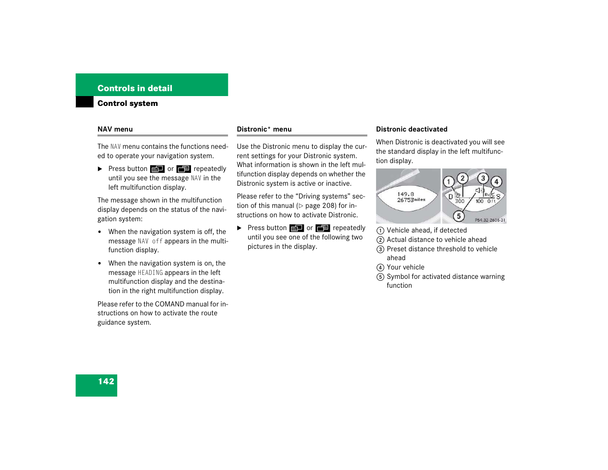 Mercedes-Benz SL-Class User Manual | Page 144 / 474