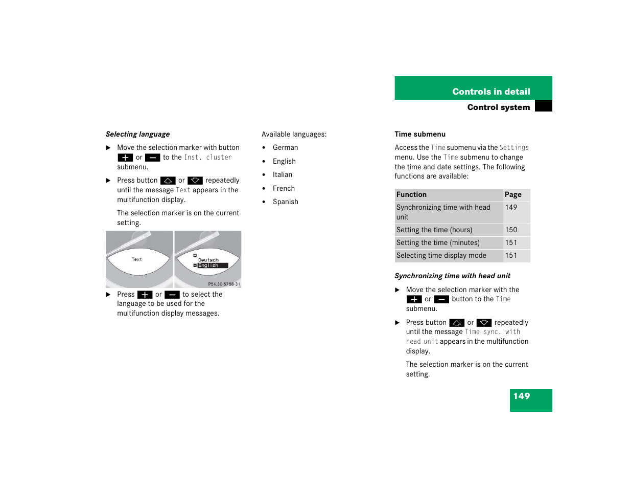 Mercedes-Benz SL-Class User Manual | Page 151 / 474