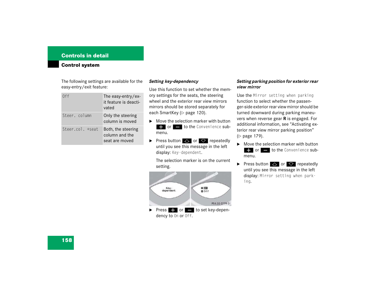 Mercedes-Benz SL-Class User Manual | Page 160 / 474