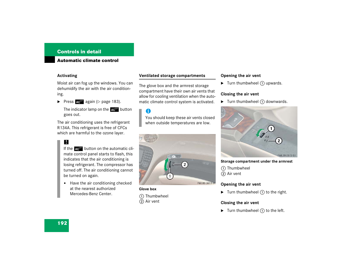 Mercedes-Benz SL-Class User Manual | Page 194 / 474