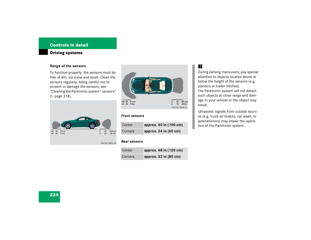 Mercedes-Benz SL-Class User Manual | Page 226 / 474
