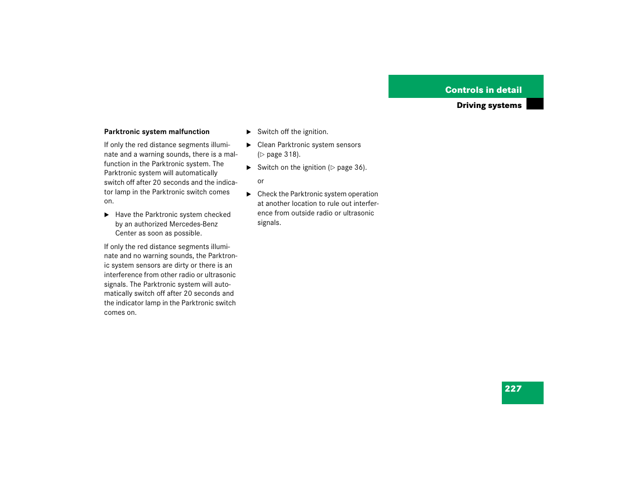 Mercedes-Benz SL-Class User Manual | Page 229 / 474