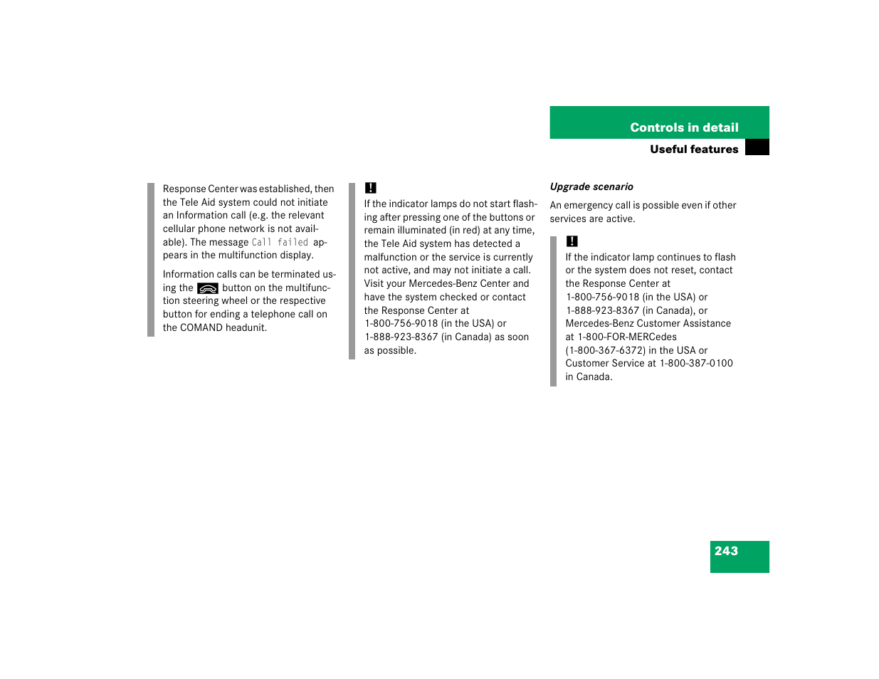 Mercedes-Benz SL-Class User Manual | Page 245 / 474