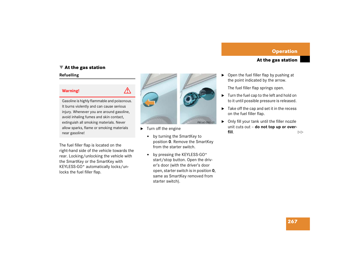 Mercedes-Benz SL-Class User Manual | Page 269 / 474