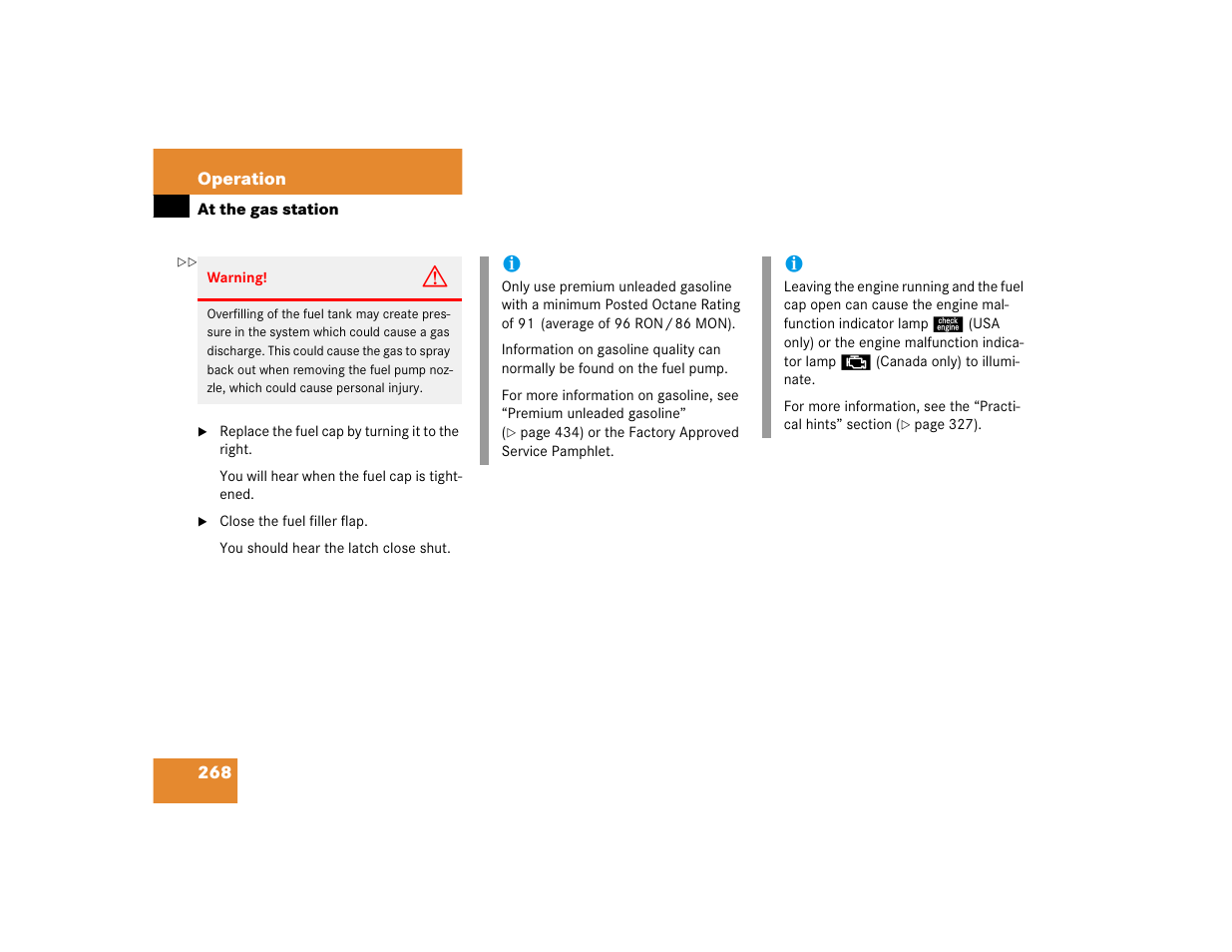 Mercedes-Benz SL-Class User Manual | Page 270 / 474