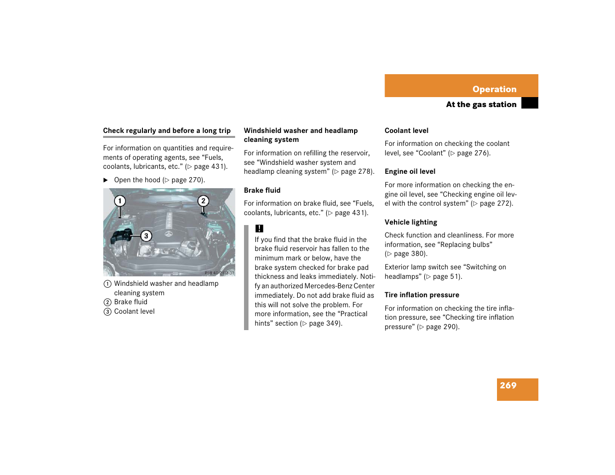 Mercedes-Benz SL-Class User Manual | Page 271 / 474