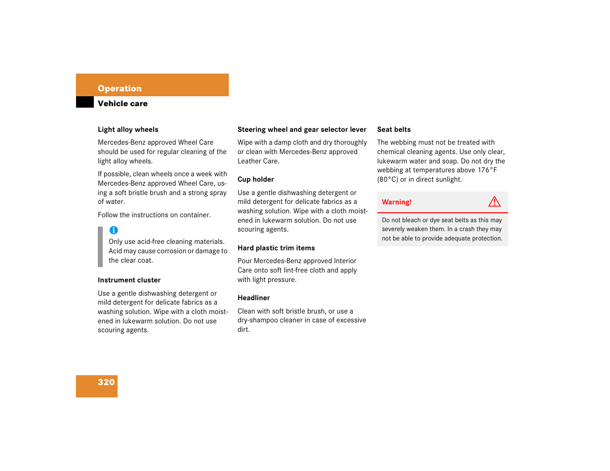 Mercedes-Benz SL-Class User Manual | Page 322 / 474