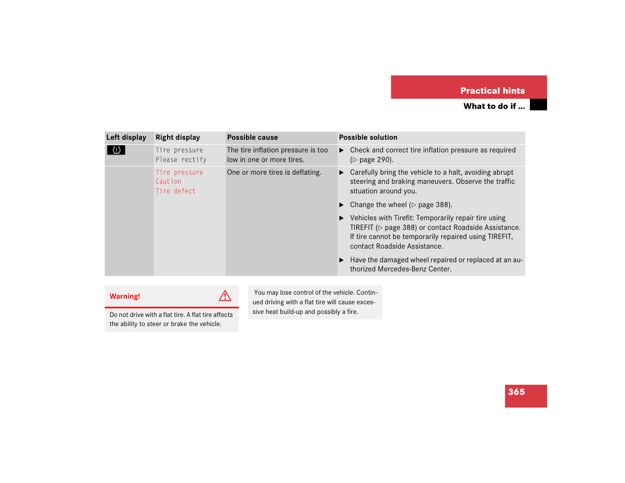 Mercedes-Benz SL-Class User Manual | Page 367 / 474