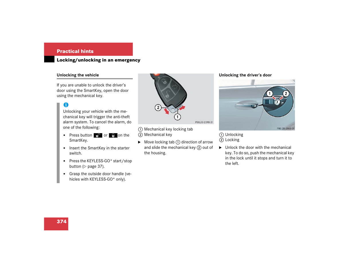Mercedes-Benz SL-Class User Manual | Page 376 / 474