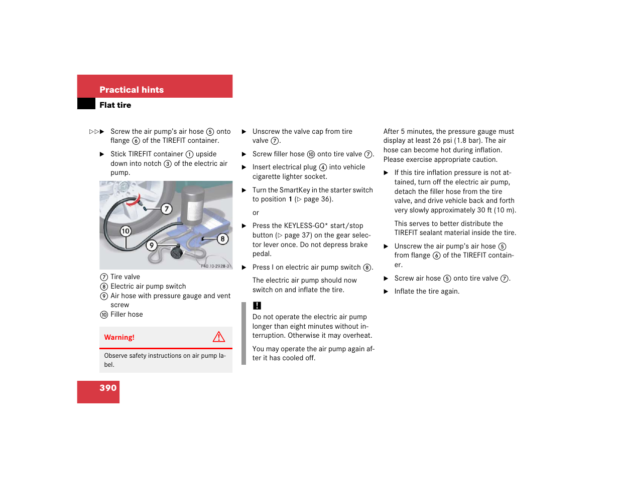 Mercedes-Benz SL-Class User Manual | Page 392 / 474