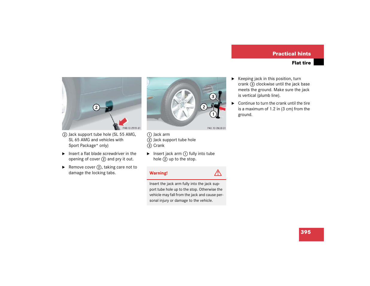 Mercedes-Benz SL-Class User Manual | Page 397 / 474