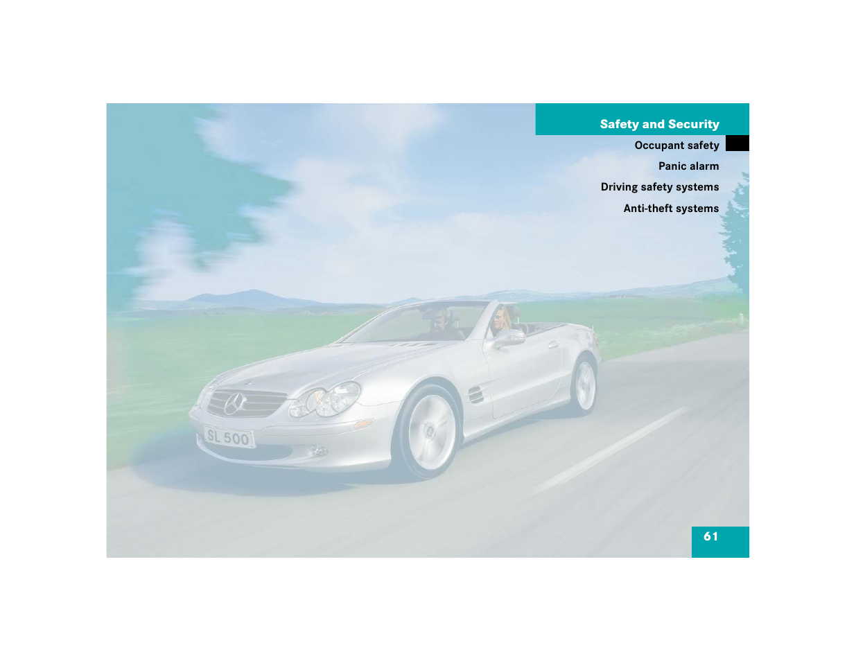 Mercedes-Benz SL-Class User Manual | Page 63 / 474