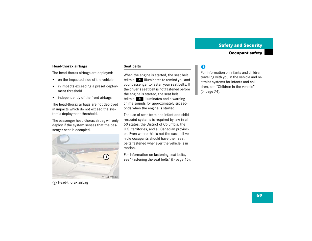 Mercedes-Benz SL-Class User Manual | Page 71 / 474