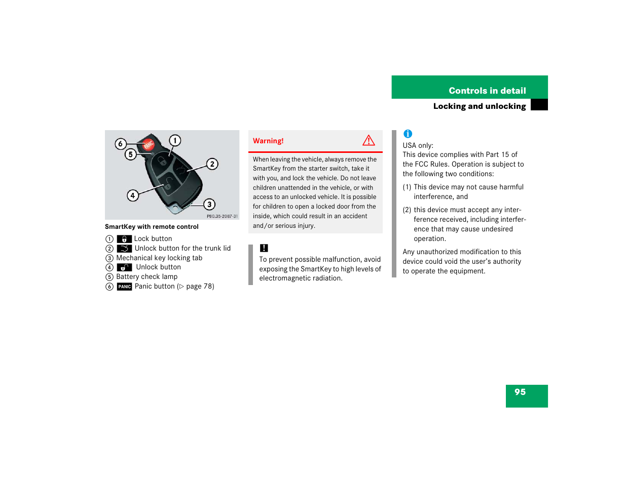 Mercedes-Benz SL-Class User Manual | Page 97 / 474