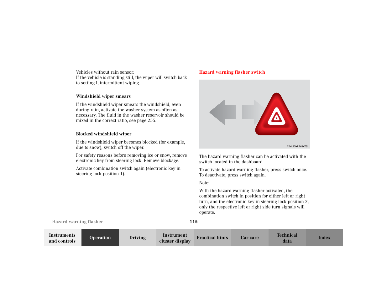 Mercedes-Benz 2003 CLK 430 User Manual | Page 118 / 341