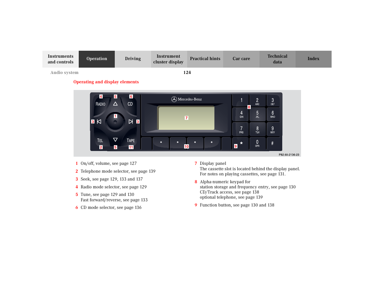 Mercedes-Benz 2003 CLK 430 User Manual | Page 127 / 341