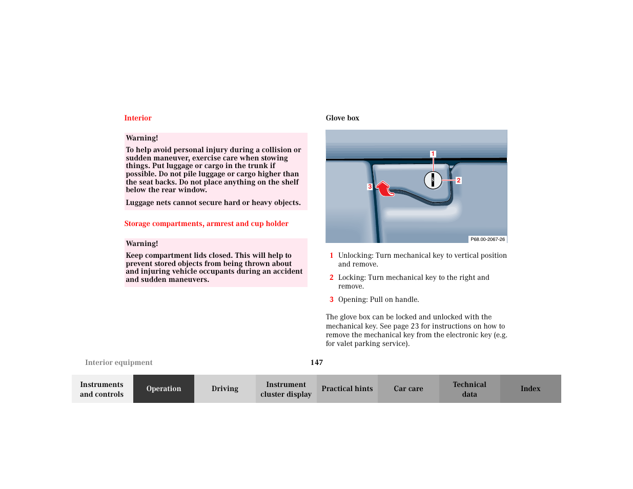 Mercedes-Benz 2003 CLK 430 User Manual | Page 150 / 341