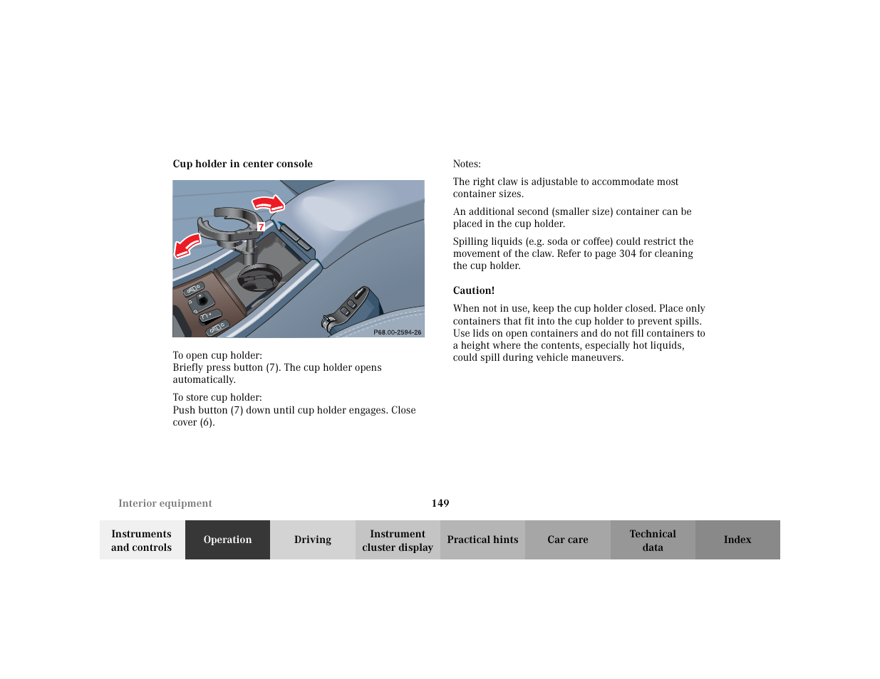 Mercedes-Benz 2003 CLK 430 User Manual | Page 152 / 341