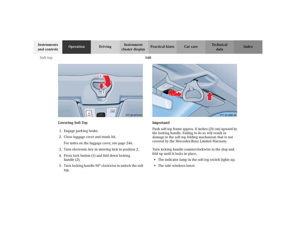 Mercedes-Benz 2003 CLK 430 User Manual | Page 163 / 341